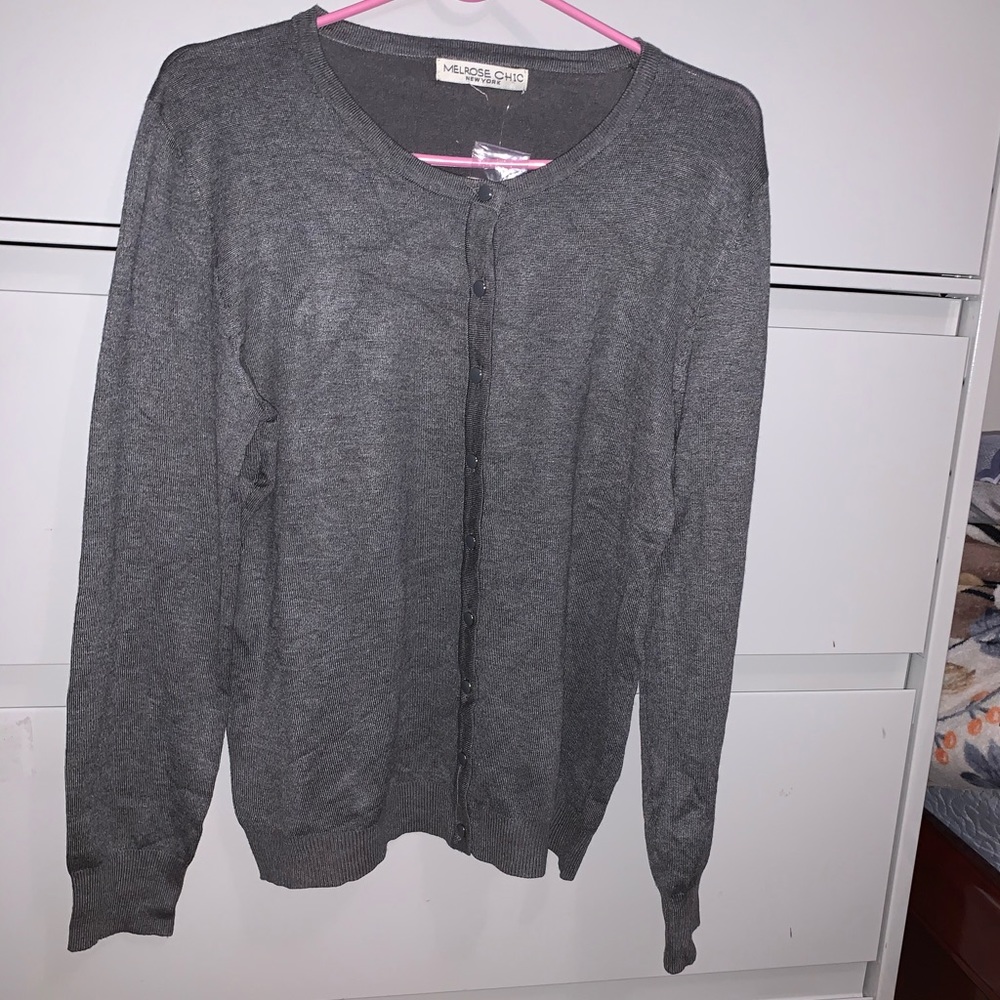 Button down cardigan